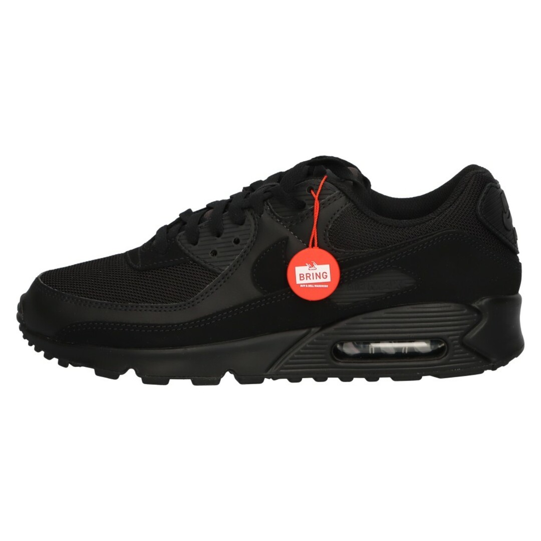 NIKE(ナイキ)のNIKE ナイキ AIR MAX 90 Recraft Triple Black エアマックス90 リクラフト トリプルブラック ローカットスニーカー ブラック CN8490-003 US10.5/28.5cm メンズの靴/シューズ(スニーカー)の商品写真