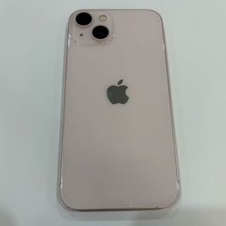 アイフォーン(iPhone)のiPhone 13 ピンク 128 GB SIMフリー美品(スマートフォン本体)