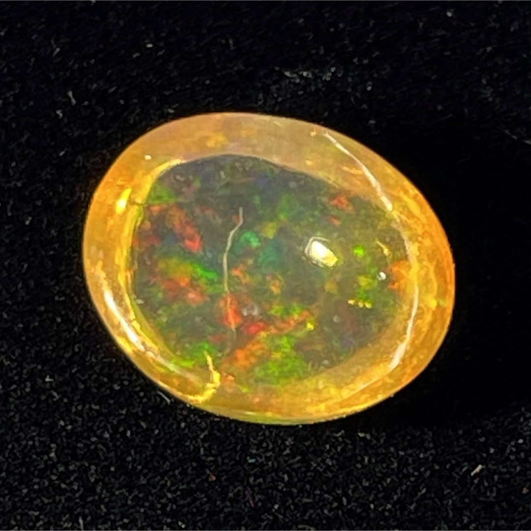 限定！！　天然ファイアオパール　1.68ct  宝石 ハンドメイドのアクセサリー(その他)の商品写真