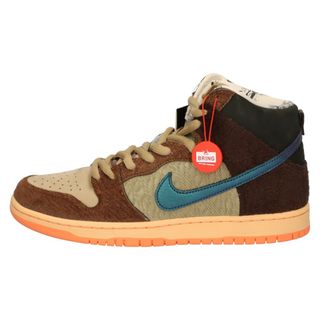 ナイキ(NIKE)のNIKE SB ナイキエスビー ×CONCEPTS SB DUNK HIGH PRO QS DUCK DC6887‐200 コンセプツ エスビー ダンク ハイカットスニーカー ブラウン US10.5/28.5cm(スニーカー)