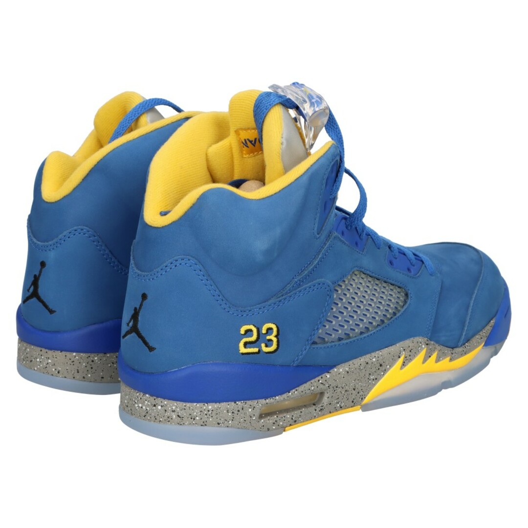 NIKE(ナイキ)のNIKE ナイキ AIR JORDAN 5 JSP Laney CD2720-400 エア ジョーダン 5 JSP レイニー ハイカットスニーカー ブルー/イエロー US11/29cm メンズの靴/シューズ(スニーカー)の商品写真