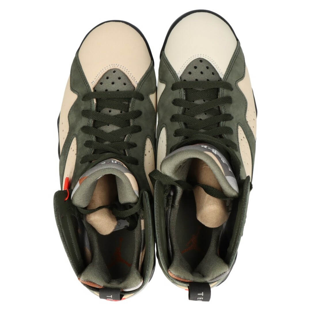 NIKE(ナイキ)のNIKE ナイキ ×Patta AIR JORDAN 7 RETRO SEQUOIA AT3375-100 エアジョーダン7パタ セコイア ハイカットスニーカー カーキ US10.5/28.5cm メンズの靴/シューズ(スニーカー)の商品写真