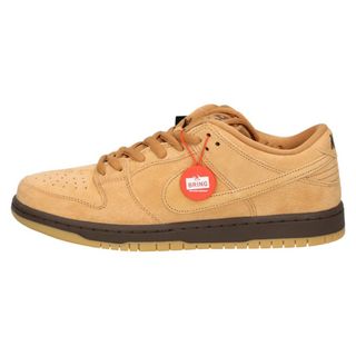 ナイキ(NIKE)のNIKE SB ナイキエスビー SB DUNK LOW PRO WHEAT MOCHA BQ6817-204 ダンク ロー プロ ウィート モカ レースアップ ローカットスニーカー ブラウン US9.5/27.5cm(スニーカー)