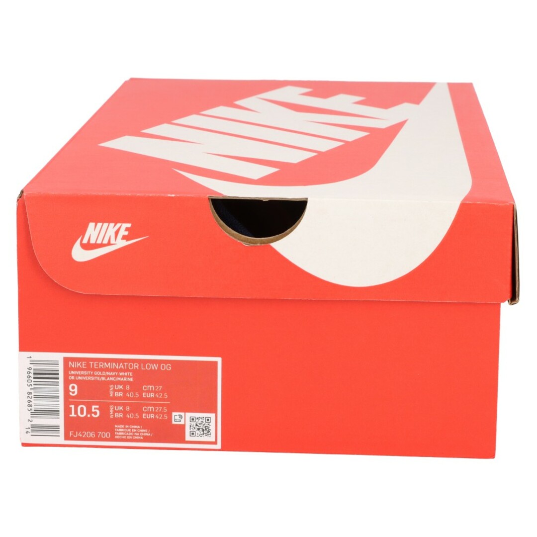 NIKE(ナイキ)のNIKE ナイキ TERMINATOR LOW OG Michigan FJ4206-700 ターミネーター ロー ミシガン ローカットスニーカー ネイビー/イエロー US9/27cm メンズの靴/シューズ(スニーカー)の商品写真