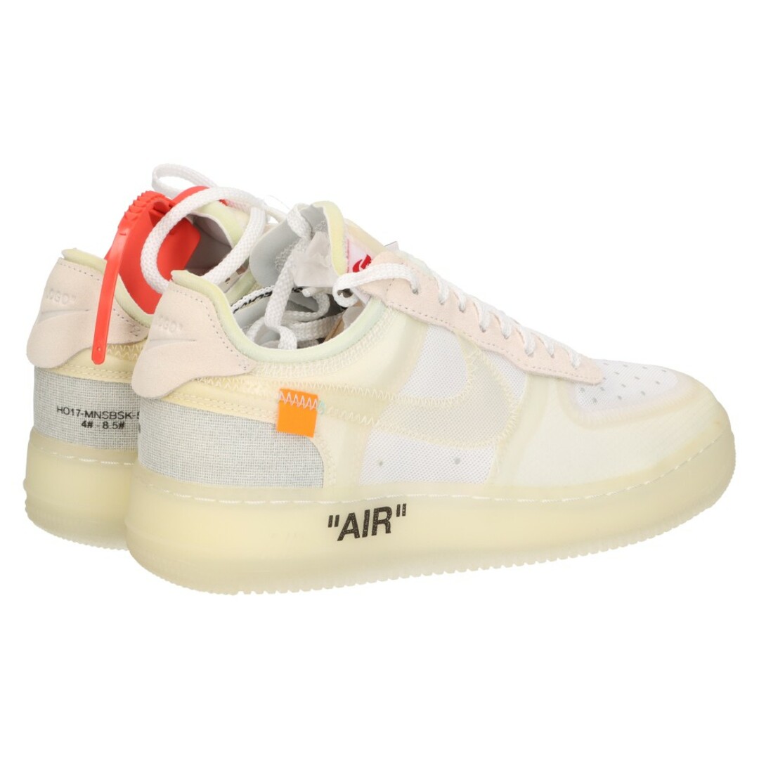 NIKE(ナイキ)のNIKE ナイキ ×OFF-WHITE THE 10: AIR FORCE 1 LOW AO4606-100 オフホワイト ザテン エアフォース1 ローカットスニーカー ホワイト US6.5/24.5cm メンズの靴/シューズ(スニーカー)の商品写真