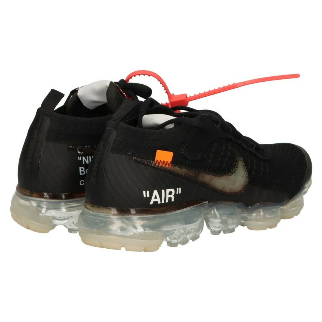 NIKE(ナイキ)のNIKE ナイキ ×OFF-WHITE THE 10 AIR VAPORMAX FK AA3831-002 オフホワイト ザテン エアヴェイパーマックス フライニット ローカットスニーカー ブラック US6.5/24.5cm メンズの靴/シューズ(スニーカー)の商品写真