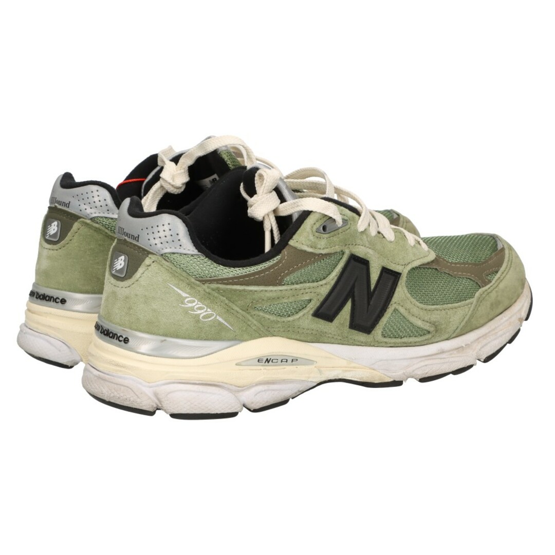 New Balance(ニューバランス)のNew Balance ニューバランス ×JJJJound 990V3 M990JD3 ジョウンド ローカットスニーカー US9.5/27.5cm グリーン メンズの靴/シューズ(スニーカー)の商品写真