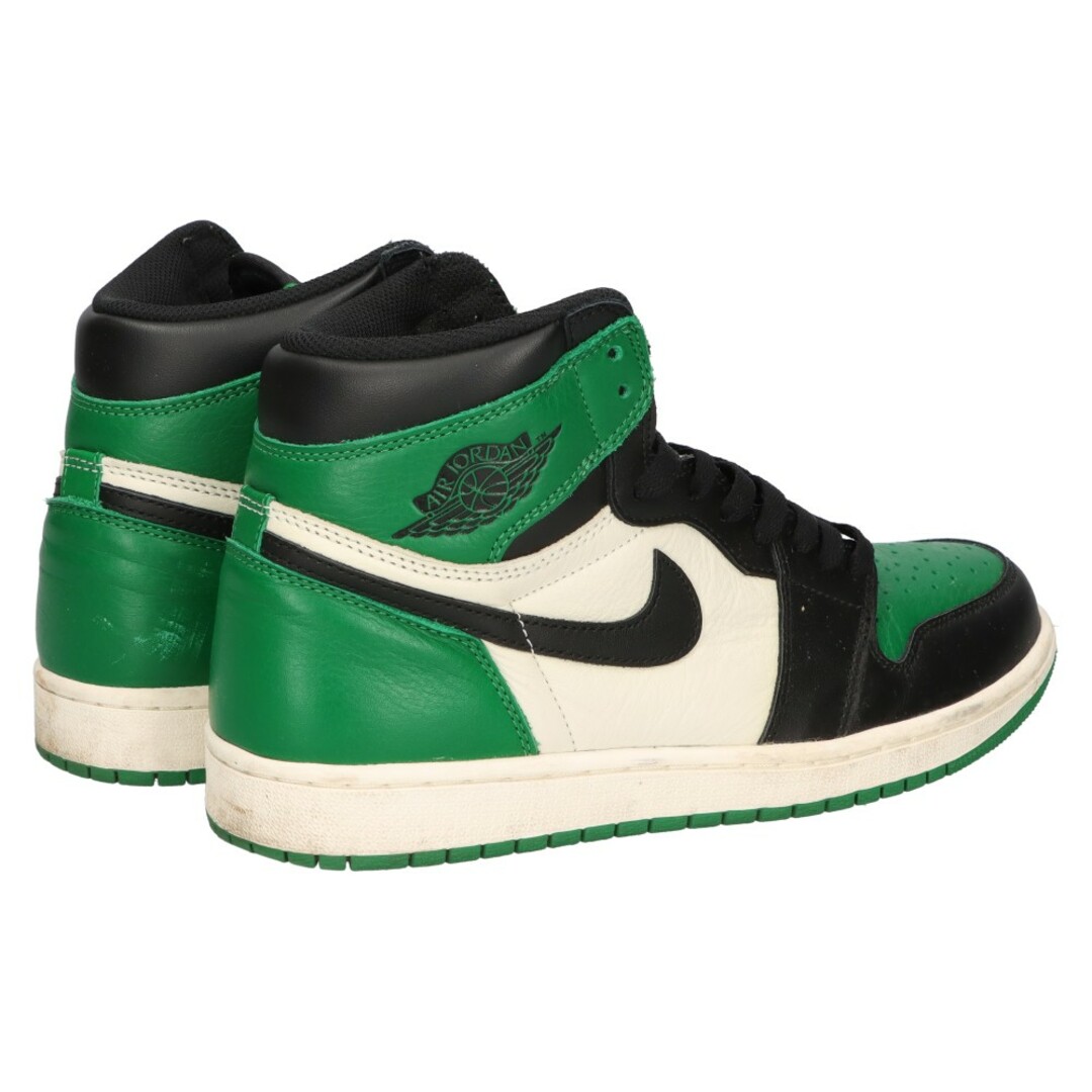 NIKE(ナイキ)のNIKE ナイキ AIR JORDAN 1 RETRO HIGH OG PINE GREEN 555088-302 エアジョーダン1 パイングリーン ハイカットスニーカー グリーン US9.5/27.5cm メンズの靴/シューズ(スニーカー)の商品写真