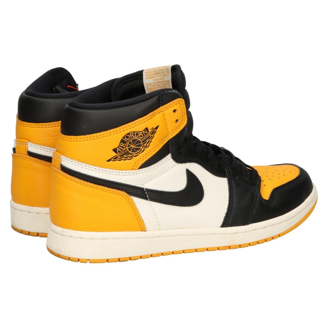 NIKE(ナイキ)のNIKE ナイキ AIR JORDAN 1 RETRO HIGH OG Taxi 555088-711 エアジョーダン1 タクシー ハイカットスニーカー イエロー/ブラック US9/27cm メンズの靴/シューズ(スニーカー)の商品写真