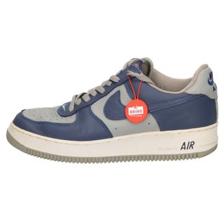 ナイキ(NIKE)のNIKE ナイキ 【観賞用】2001年製 ×ATMOS AIR FORCE 1 LOW ×アトモス エアフォース1 ローカットスニーカー ブルー/グレー US9/27cm 010103-044(スニーカー)