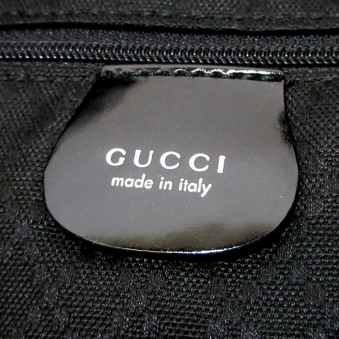 Gucci(グッチ)のGUCCI(グッチ) ショルダーバッグ バンブー 黒×ライトブラウン ナイロン×レザー×ウッド レディースのバッグ(ショルダーバッグ)の商品写真