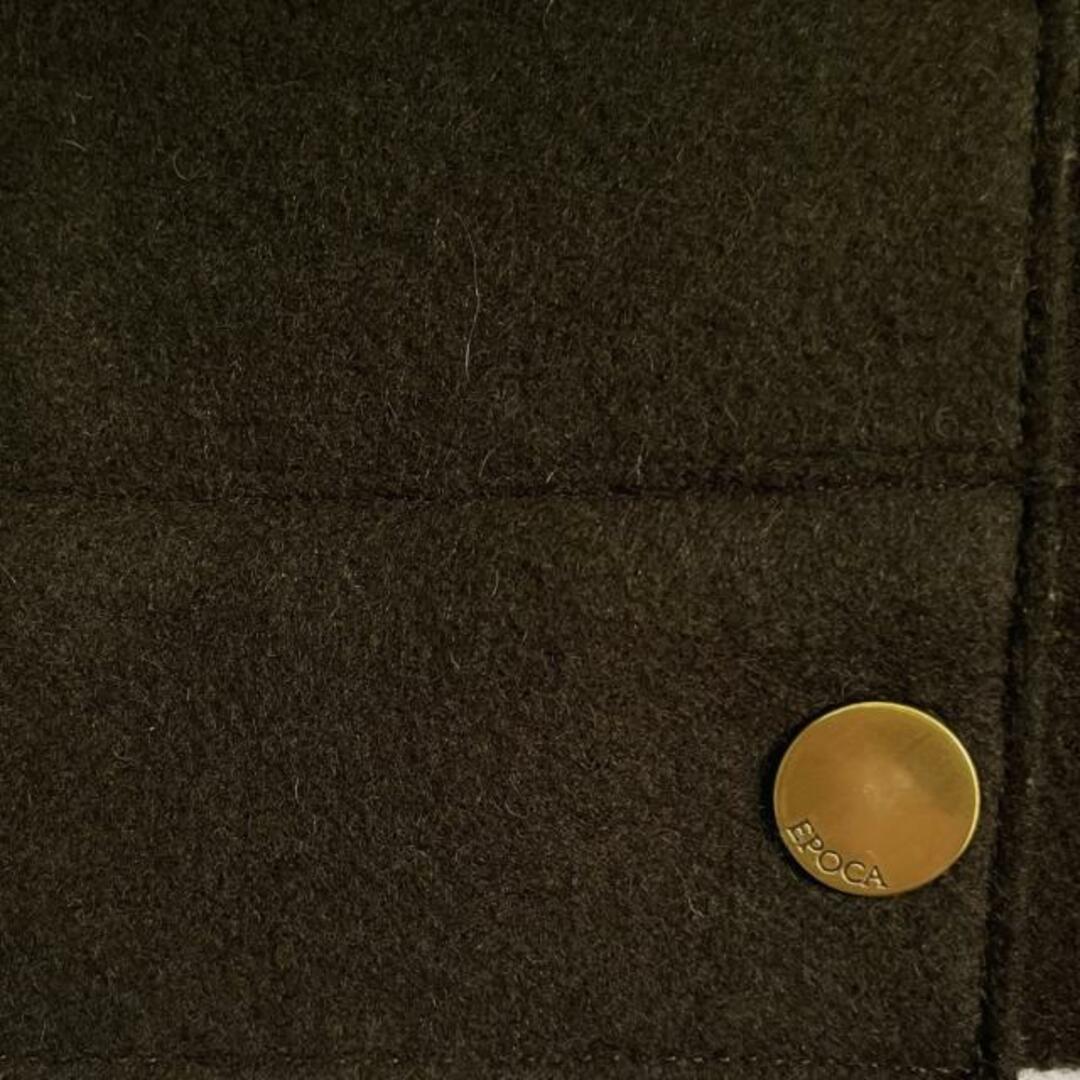 EPOCA(エポカ)のEPOCA(エポカ) ジャケット サイズ40 M レディース美品  - ダークブラウン 長袖/秋/冬 レディースのジャケット/アウター(その他)の商品写真