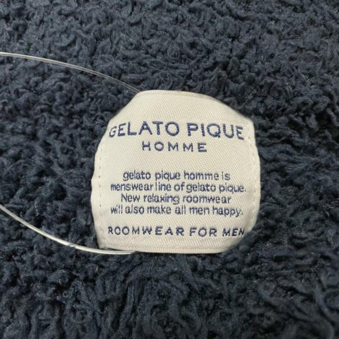 gelato pique(ジェラートピケ)のgelato pique(ジェラートピケ) パンツ サイズL メンズ美品  - ネイビー×白 ボーダー/パンツ メンズのパンツ(その他)の商品写真