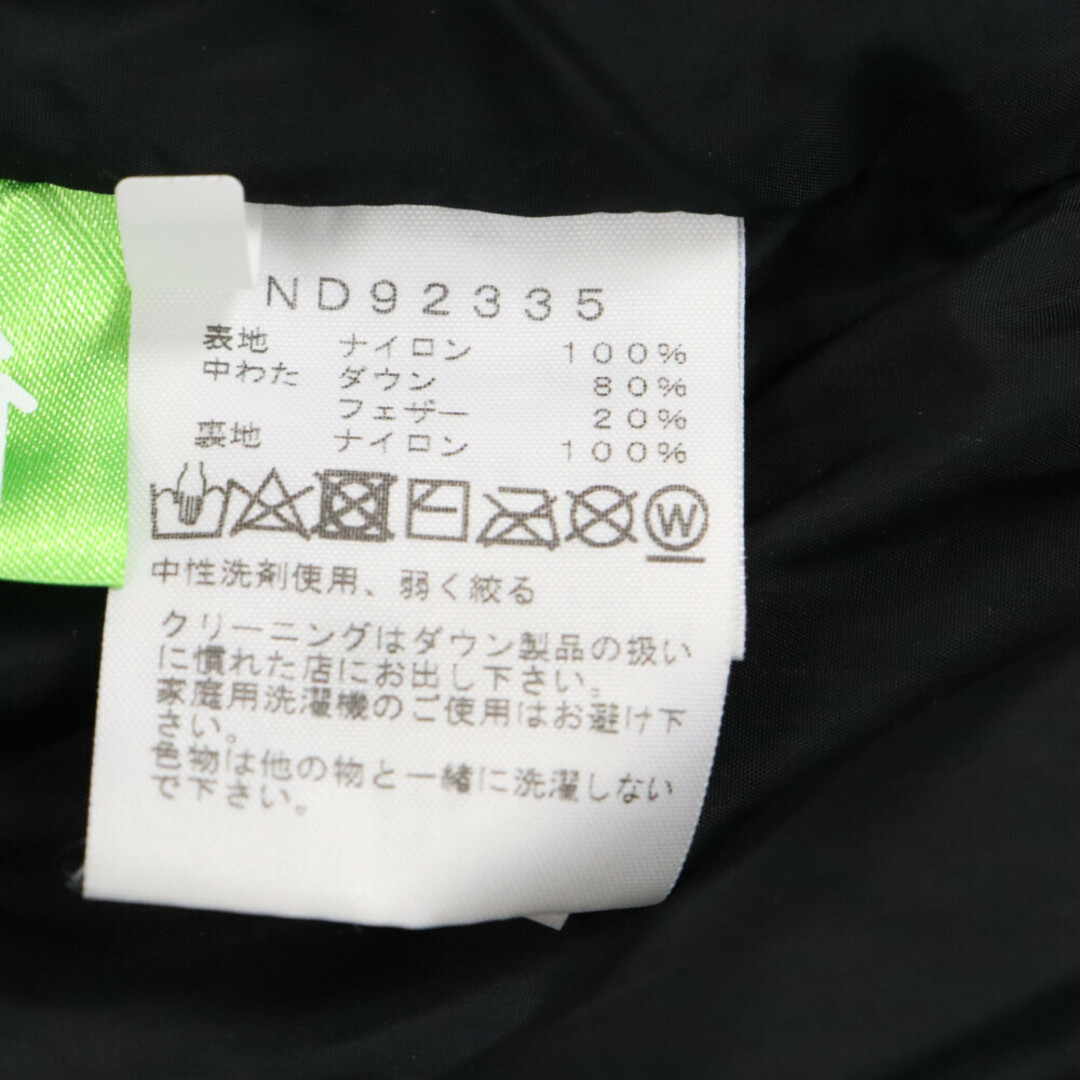 THE NORTH FACE(ザノースフェイス)のTHE NORTH FACE ザノースフェイス Nuptse Jacket ヌプシダウンジャケット アウター ブラック ND92335 メンズのジャケット/アウター(ダウンジャケット)の商品写真