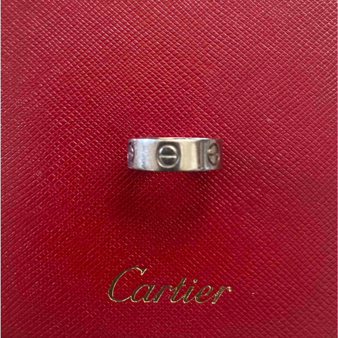 Cartier(カルティエ)のカルティエ　ラブリング　ホワイトゴールド レディースのアクセサリー(リング(指輪))の商品写真