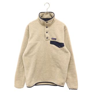 パタゴニア(patagonia)のPATAGONIA パタゴニア Lightweight Synchilla Snap-T ライトウェイト シンチラ スナップT アイボリー STY25551FA22(フライトジャケット)