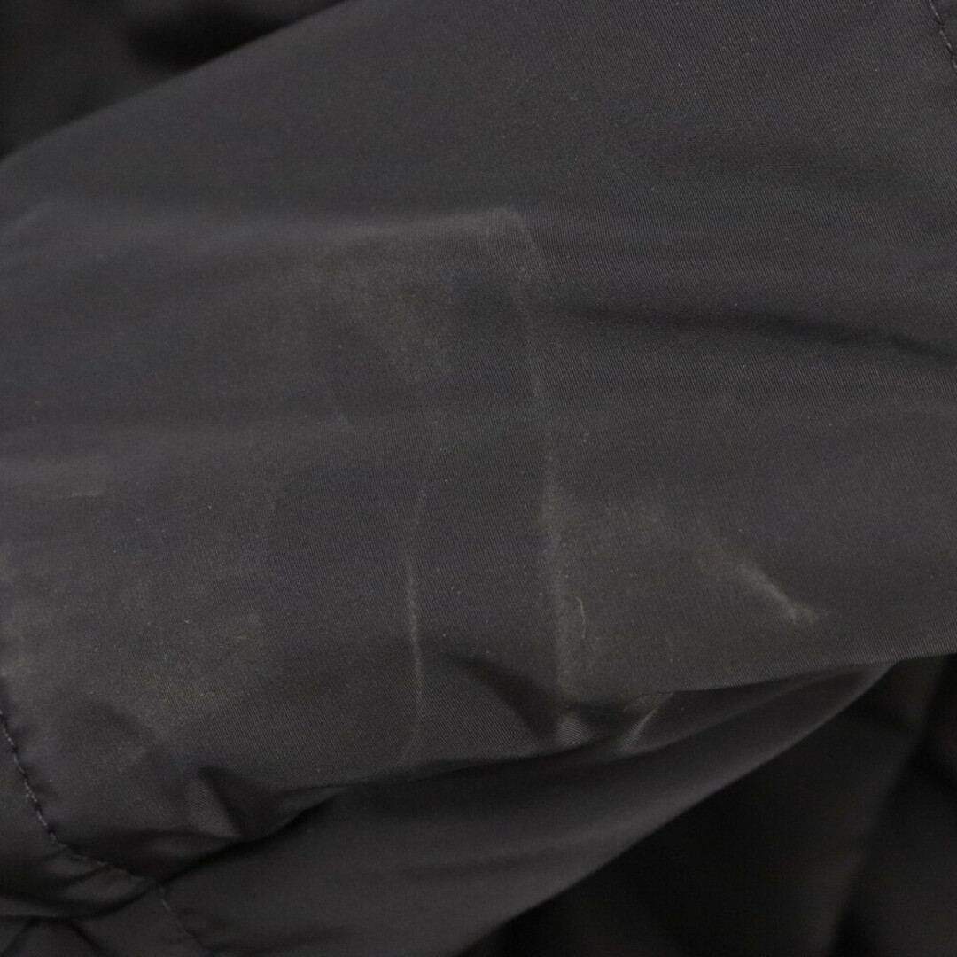 MOSCHINO(モスキーノ)のMOSCHINO モスキーノ キルティング ジップアップ 中綿コート A06065835 ブラック レディース メンズのジャケット/アウター(フライトジャケット)の商品写真