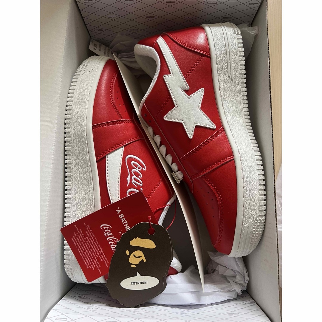 A BATHING APE(アベイシングエイプ)のBAPE STA Coca Cola コカコーラ 24cm 6US レディースの靴/シューズ(スニーカー)の商品写真