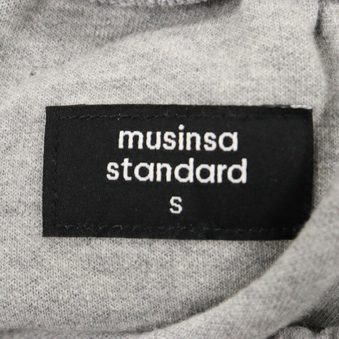 MUSINSA STANDARD ムシンサスタンダード 2タック ワイドトラックパンツ グレー MMBPK613-MR レディース レディースのパンツ(その他)の商品写真