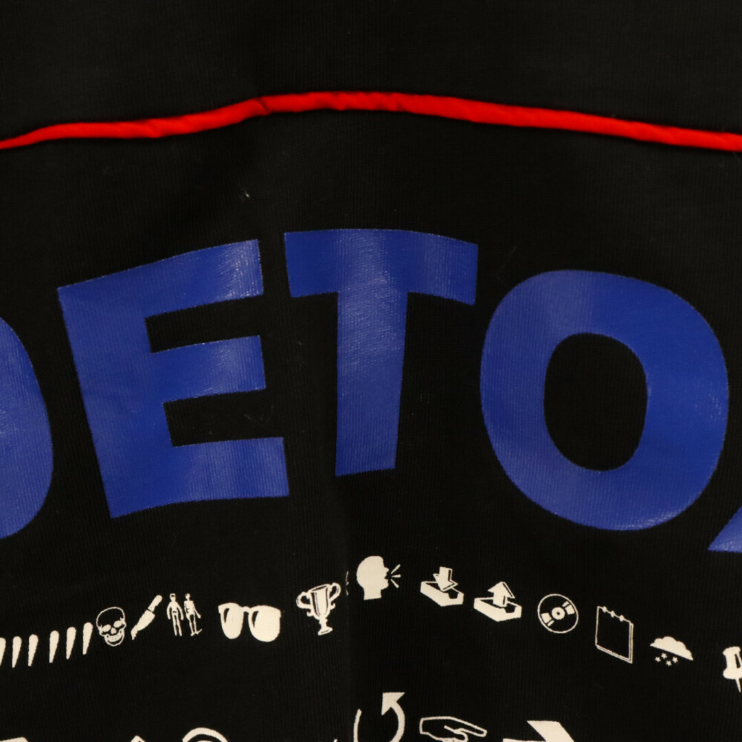DIESEL(ディーゼル)のDIESEL ディーゼル T-DELPHIVY-SLITS DETOX Vネック半袖Tシャツ ブラック A02873 メンズのトップス(Tシャツ/カットソー(半袖/袖なし))の商品写真