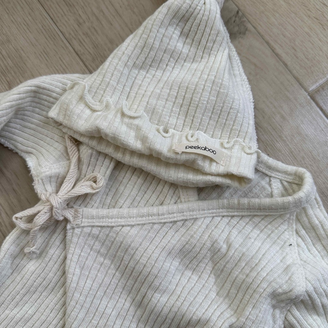 ayapon様 peekaboo  newborn wear 韓国子供服 キッズ/ベビー/マタニティのベビー服(~85cm)(ロンパース)の商品写真