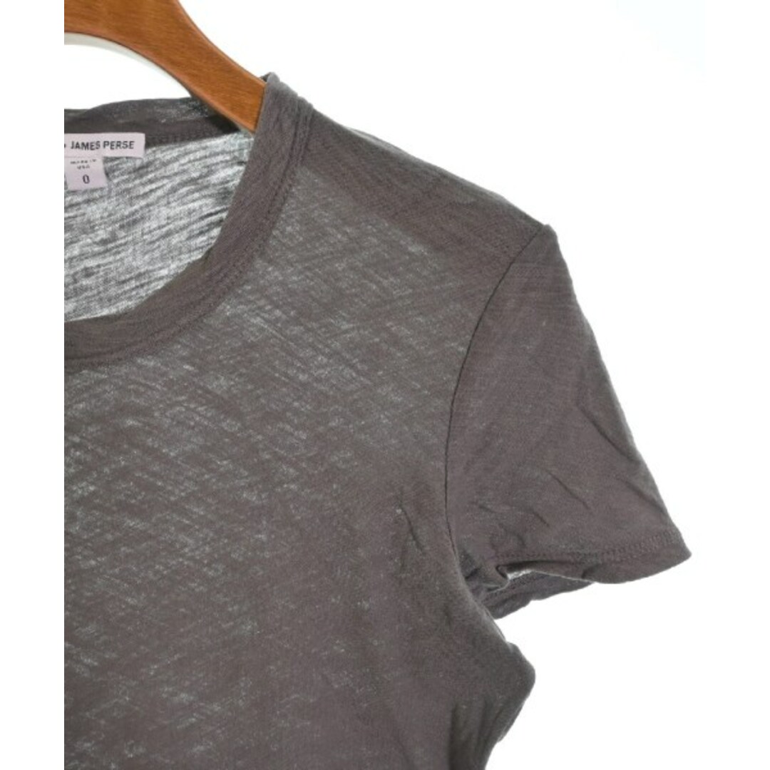 JAMES PERSE(ジェームスパース)のJAMES PERSE Tシャツ・カットソー 0(XS位) グレー 【古着】【中古】 レディースのトップス(カットソー(半袖/袖なし))の商品写真