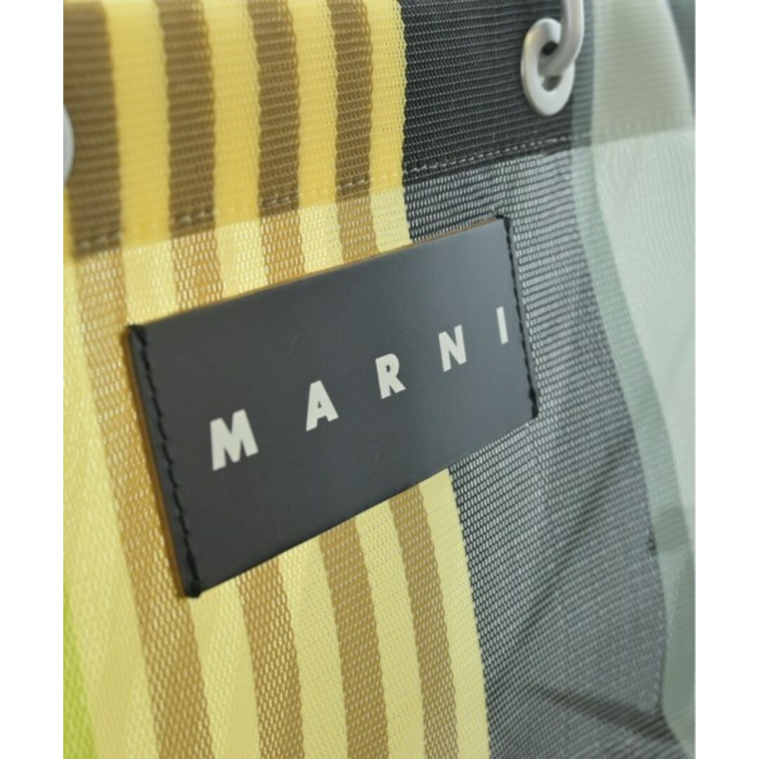 Marni(マルニ)のMARNI マルニ トートバッグ - グレーxベージュx緑等 【古着】【中古】 レディースのバッグ(トートバッグ)の商品写真