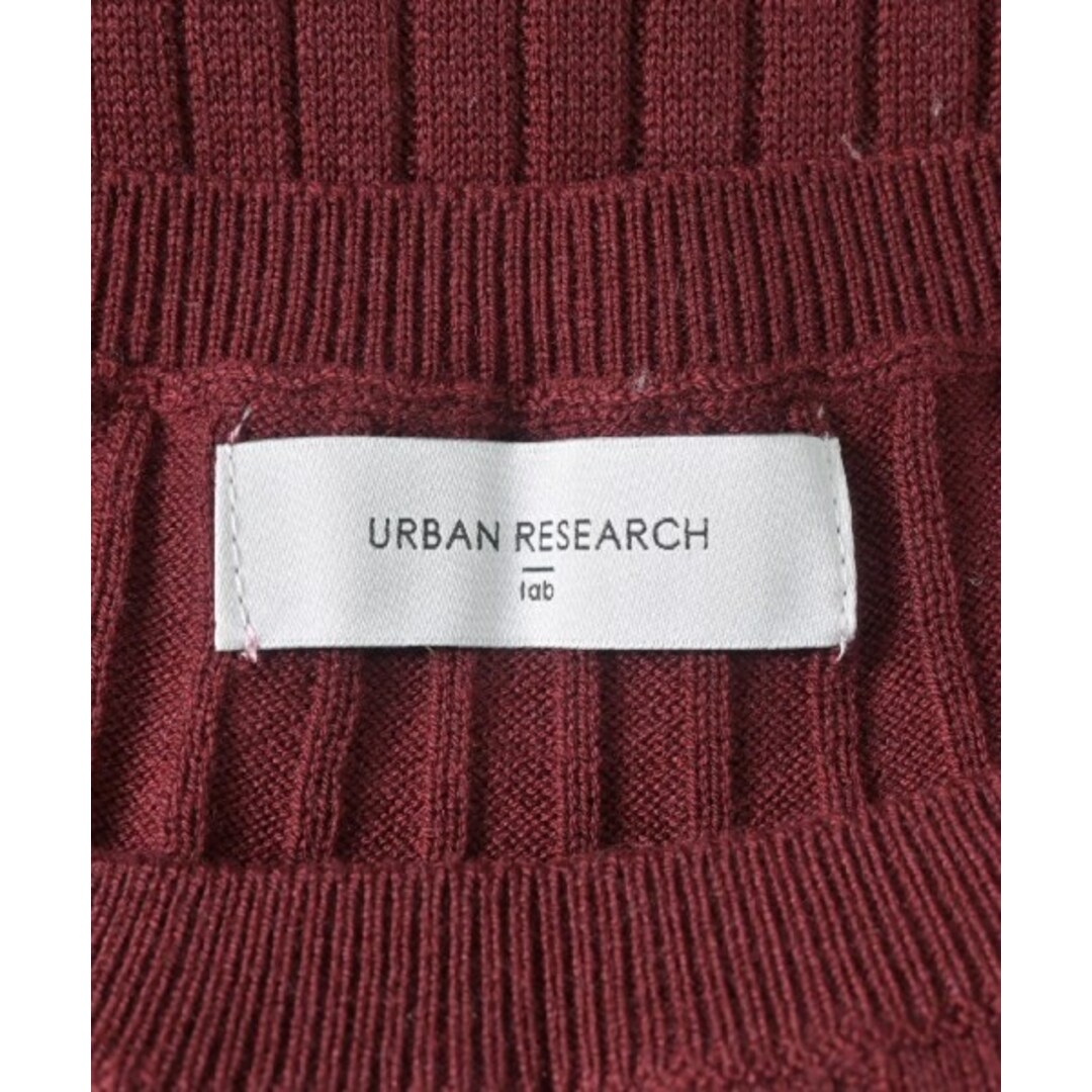 URBAN RESEARCH(アーバンリサーチ)のURBAN RESEARCH アーバンリサーチ ニット・セーター F 赤 【古着】【中古】 レディースのトップス(ニット/セーター)の商品写真