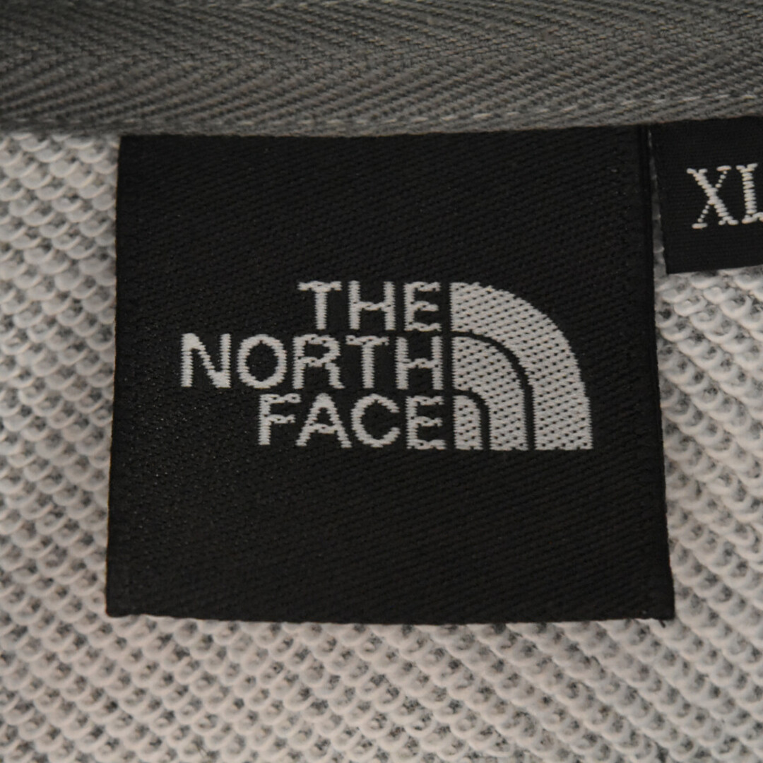 THE NORTH FACE(ザノースフェイス)のTHE NORTH FACE ザノースフェイス Square Logo Hoodie NT12141 スクエアロゴ プルオーバー スウェットパーカー グレー メンズのトップス(パーカー)の商品写真