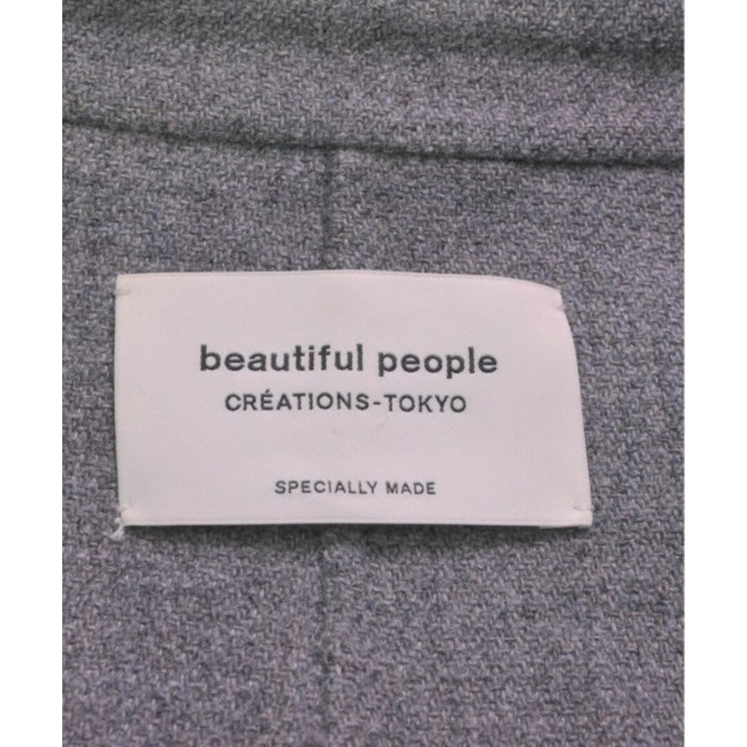 beautiful people(ビューティフルピープル)のbeautiful people チェスターコート 36(S位) グレー 【古着】【中古】 レディースのジャケット/アウター(チェスターコート)の商品写真