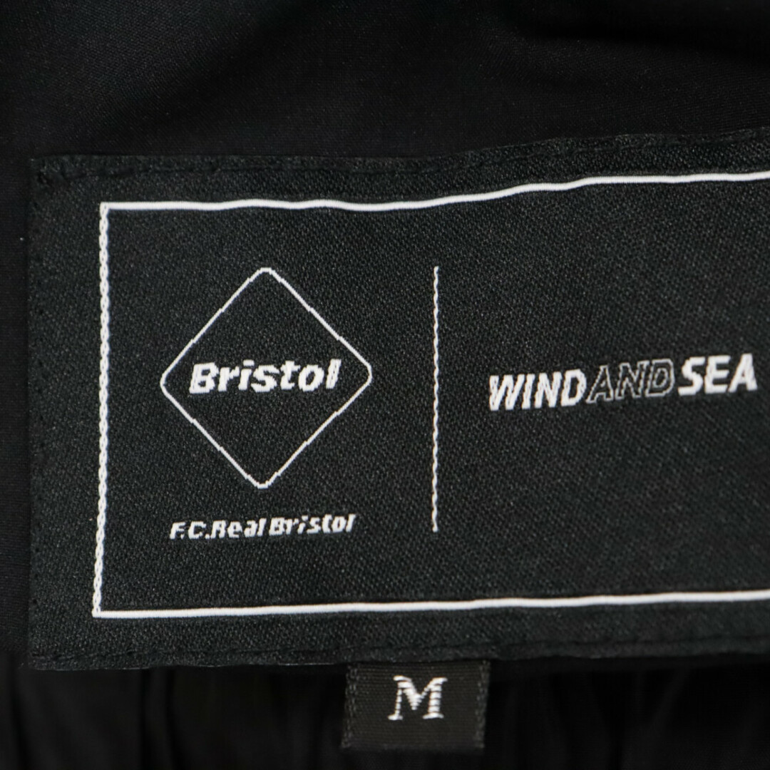 WIND AND SEA(ウィンダンシー)のWIND AND SEA ウィンダンシー × F.C.R.B .NYLON EASY LONG PANTS エフシーアールビー ナイロンイージーパンツ ブラック FCRB-WDS-22S-03 メンズのパンツ(その他)の商品写真