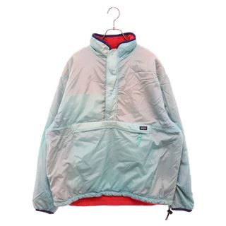 パタゴニア(patagonia)のPATAGONIA パタゴニア 00S 00AW パイルグリセード リバーシブル ハーフジップ プルオーバー パーカー グリーン/ピンク 29351(パーカー)