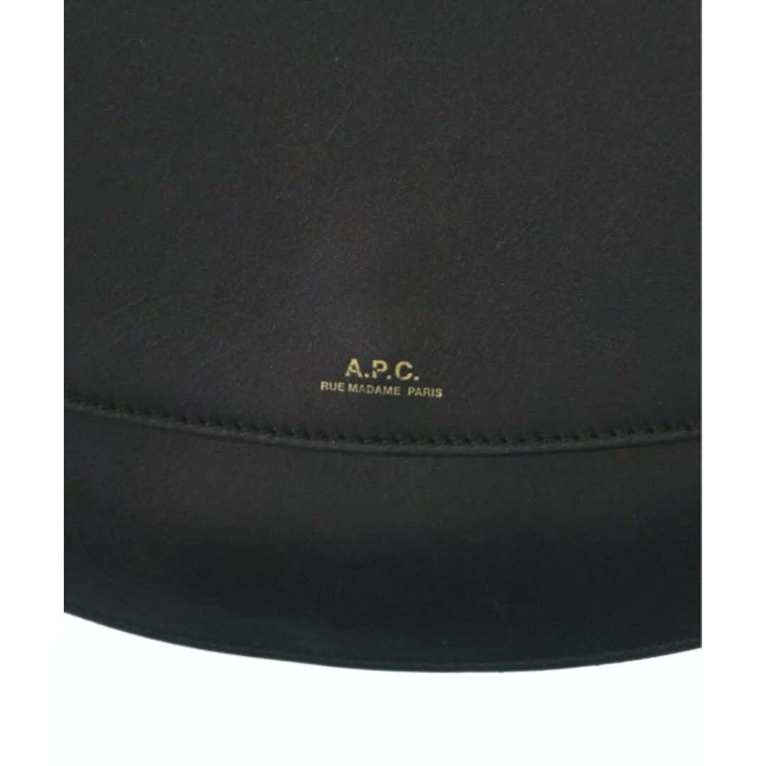 A.P.C. アーペーセー ショルダーバッグ - 黒 【古着】【中古】 レディースのバッグ(ショルダーバッグ)の商品写真