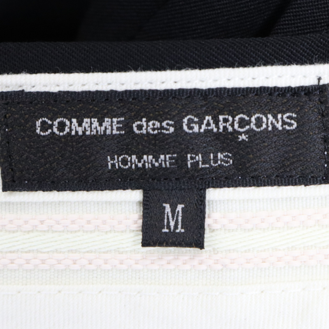 COMME des GARCONS HOMME PLUS(コムデギャルソンオムプリュス)のCOMME des GARCONS HOMME PLUS コムデギャルソンオムプリュス 06AW ウールギャバ タック ワイド スラックス トラウザー パンツ AD2006 PR-P002 ブラック メンズのパンツ(その他)の商品写真