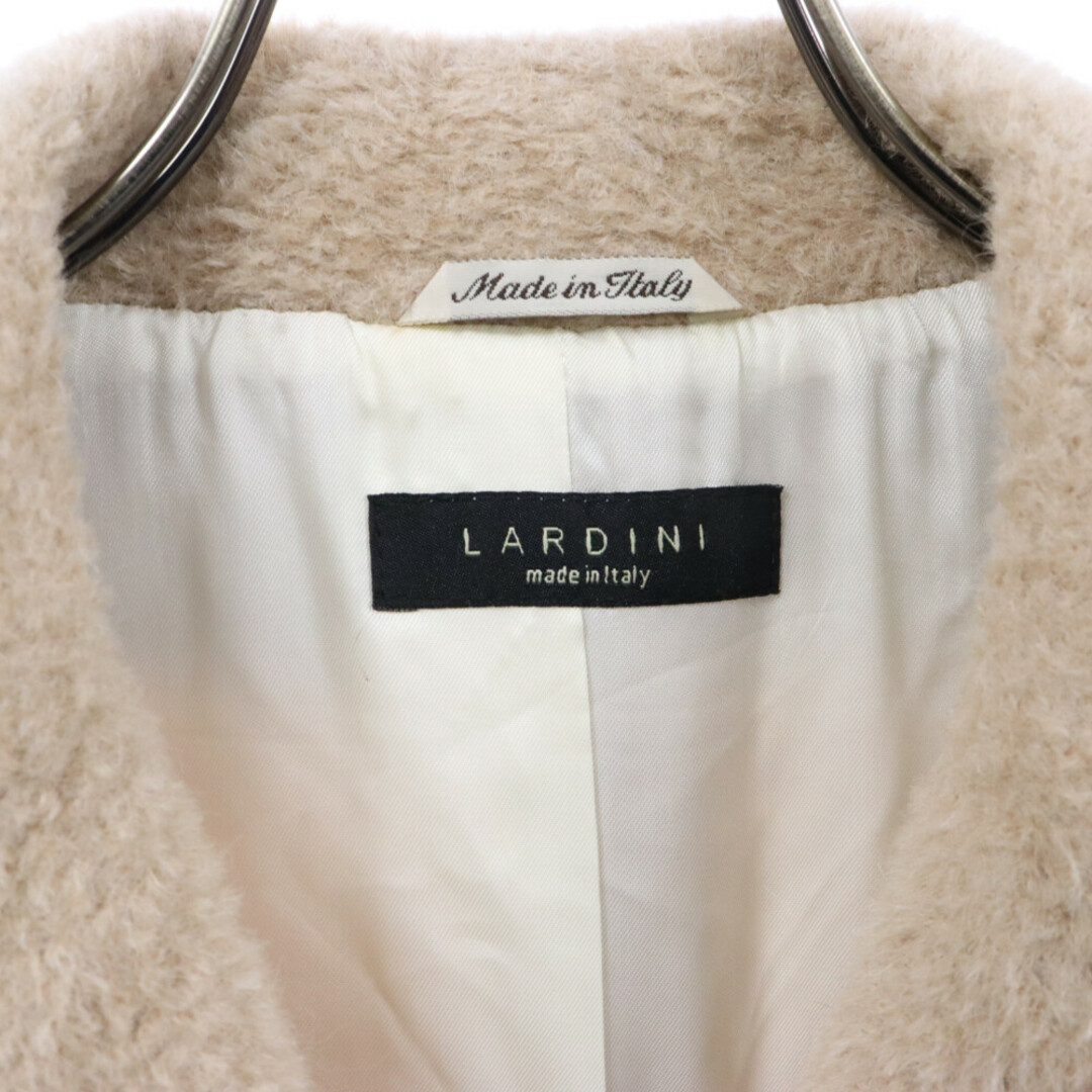 LARDINI ラルディーニ アルパカ混ウールコート ベージュ レディース レディースのジャケット/アウター(その他)の商品写真