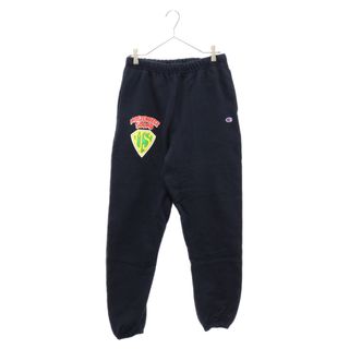 Champion - CHAMPION チャンピオン MASTERPICESOUND 12oz REVERSE WEAVE SWEAT PANTS ロゴプリント リバースウィーブ スウェットパンツ ネイビー