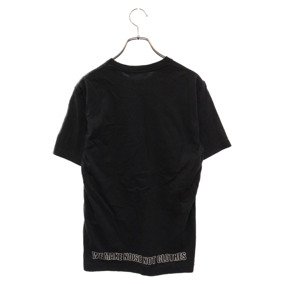 UNDERCOVER(アンダーカバー)のUNDERCOVER アンダーカバー WE MAKE NOISE NOT CLOTHES Uロゴ プリント クルーネック カットソー 半袖Tシャツ ブラック メンズのトップス(Tシャツ/カットソー(半袖/袖なし))の商品写真