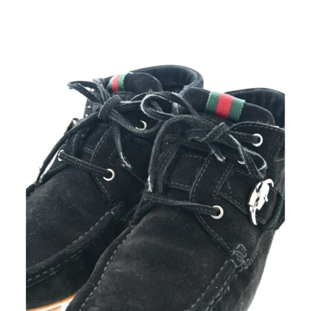 Gucci(グッチ)のGUCCI グッチ スニーカー 40(25cm位) 黒 【古着】【中古】 メンズの靴/シューズ(スニーカー)の商品写真