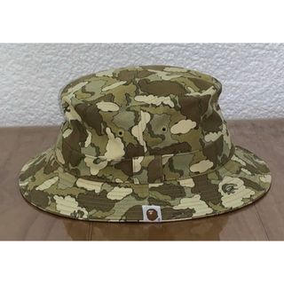 A BATHING APE - ★激レア★ APE × kaws カモ バケットハット L ハット キャップ