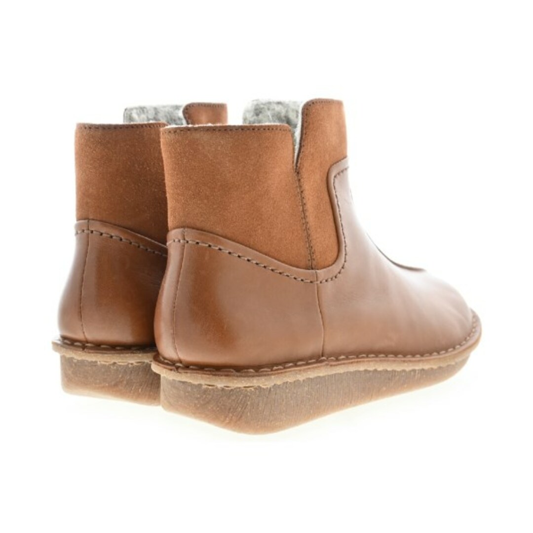 Clarks(クラークス)のclarks クラークス ブーツ UK5(23.5cm位) 茶 【古着】【中古】 レディースの靴/シューズ(ブーツ)の商品写真