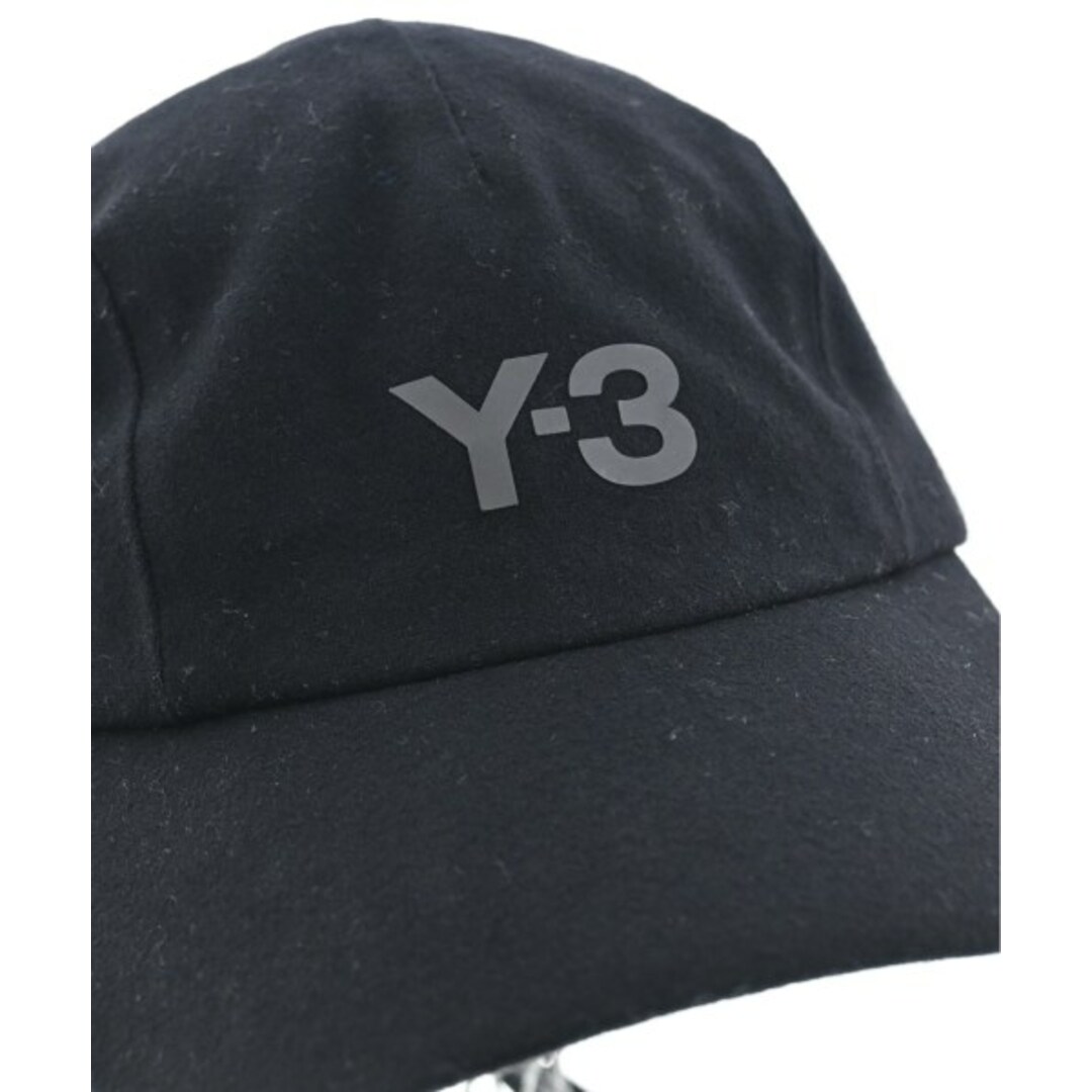 Y-3(ワイスリー)のY-3 ワイスリー キャップ 58cm 黒 【古着】【中古】 メンズの帽子(キャップ)の商品写真