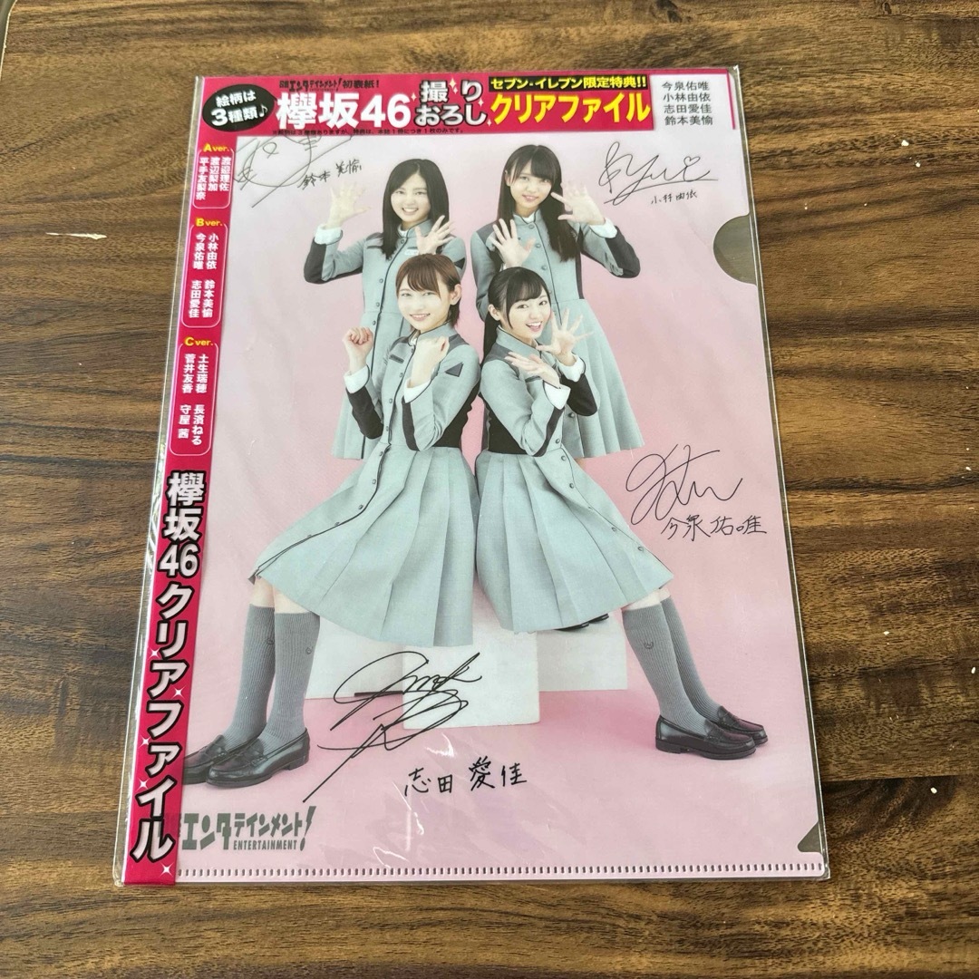 【未開封】 日経エンタテインメント　2016年10月号　クリアファイル　小林由依 エンタメ/ホビーのタレントグッズ(アイドルグッズ)の商品写真