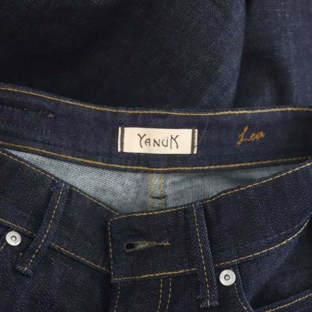 YANUK(ヤヌーク)のヤヌーク 24SS LEA ボーイズ ストレート デニムパンツ ジーンズ 26 レディースのパンツ(デニム/ジーンズ)の商品写真