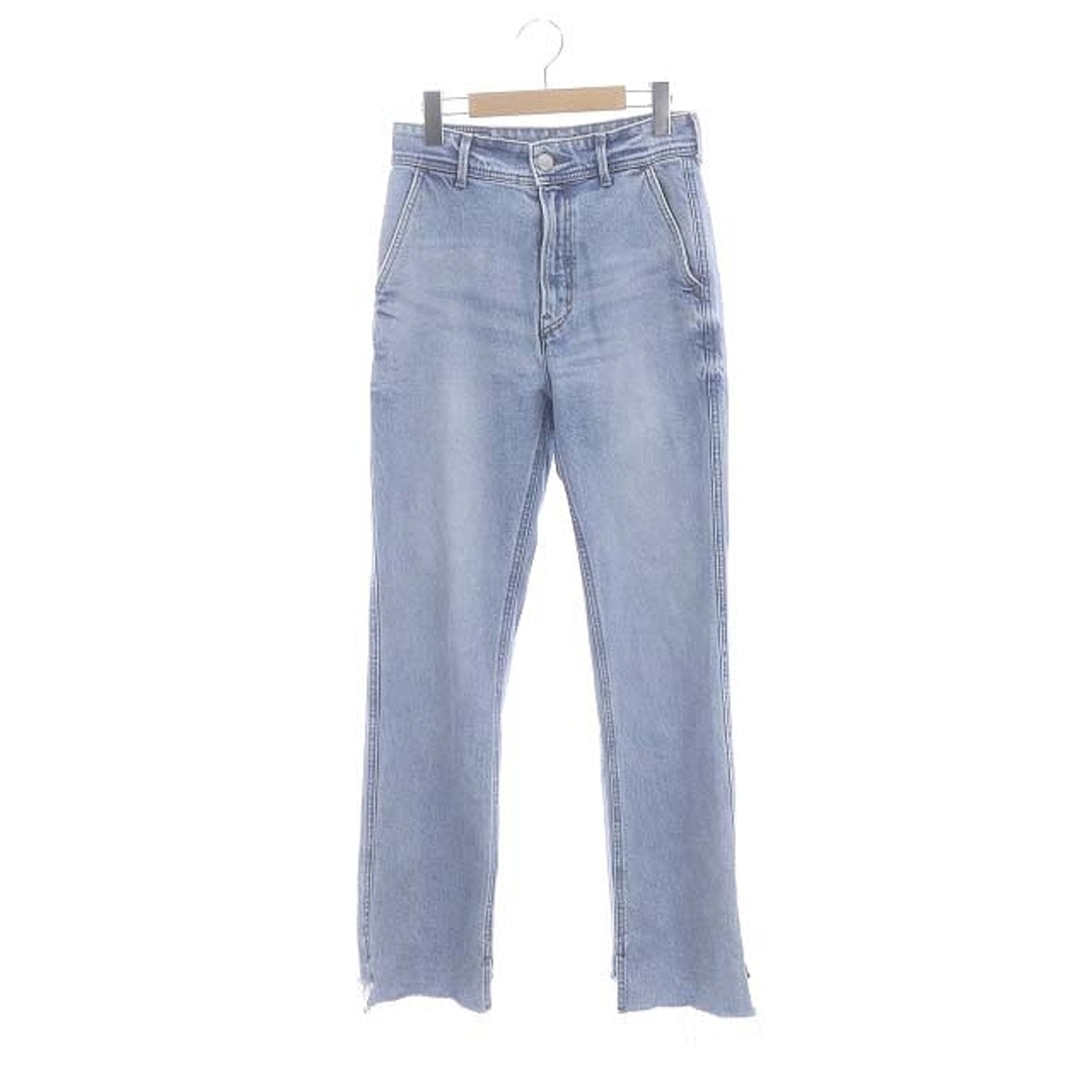 YANUK(ヤヌーク)のヤヌーク 22SS ECO DENIM フレアスリットデニムパンツ レディースのパンツ(デニム/ジーンズ)の商品写真