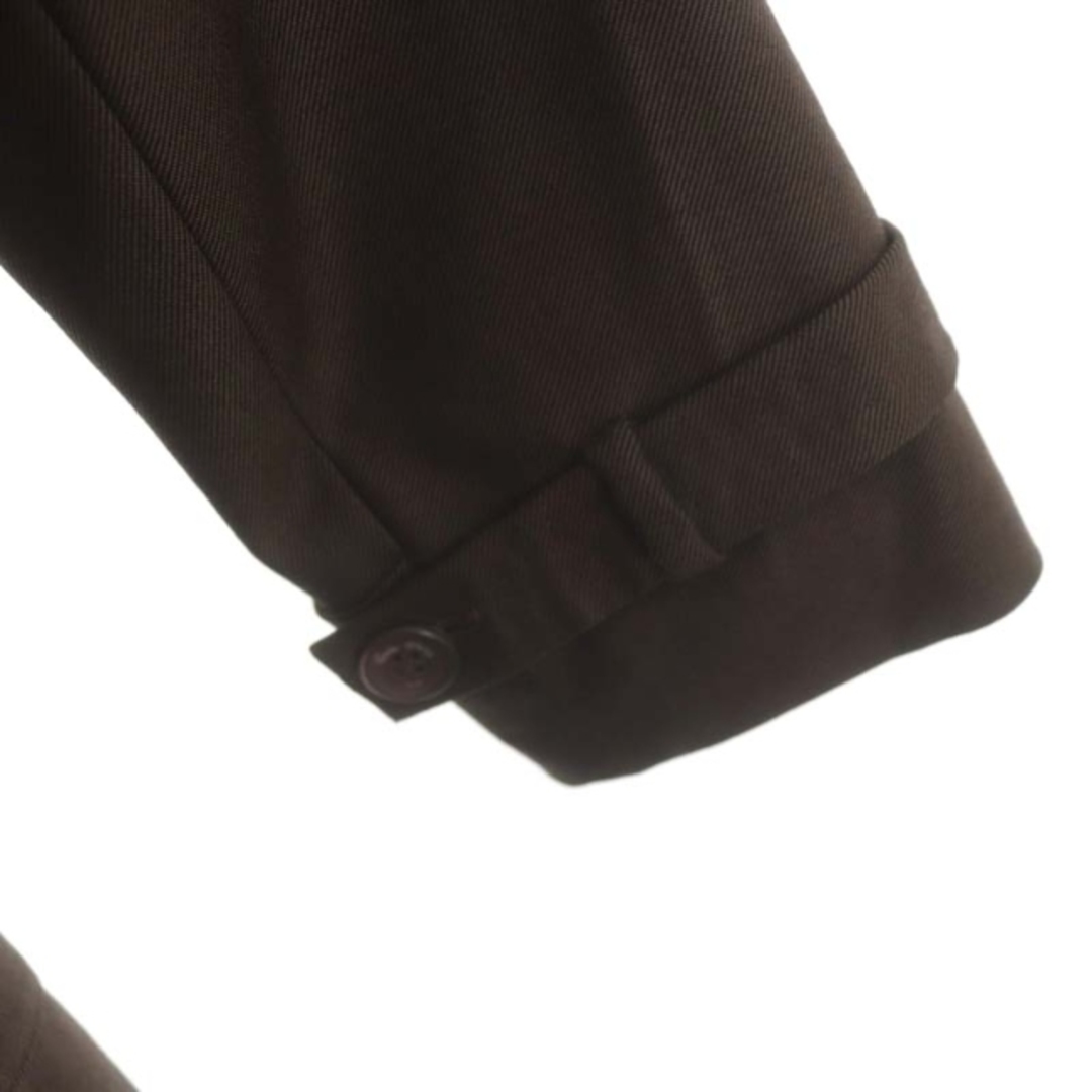 Brooks Brothers(ブルックスブラザース)のブルックスブラザーズ トレンチコート ウール ロング 0 ダークブラウン レディースのジャケット/アウター(トレンチコート)の商品写真