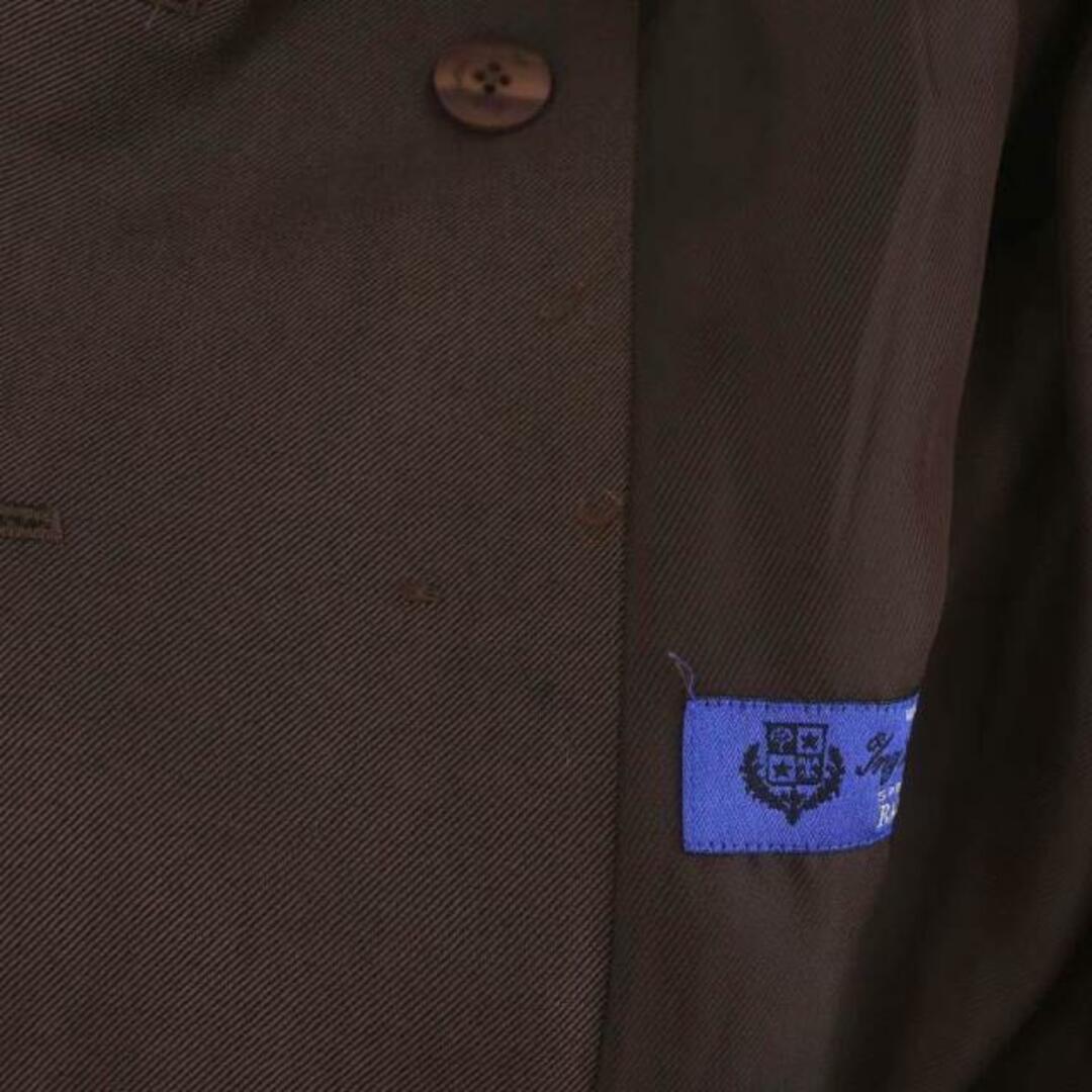 Brooks Brothers(ブルックスブラザース)のブルックスブラザーズ トレンチコート ウール ロング 0 ダークブラウン レディースのジャケット/アウター(トレンチコート)の商品写真