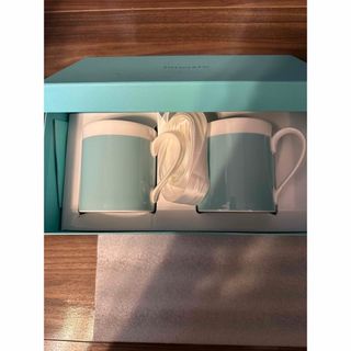 ティファニー(Tiffany & Co.)の未使用　TFブルー　マグセット(グラス/カップ)