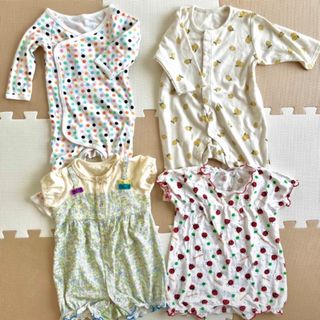 Branshes - 女の子ベビー　長袖半袖ロンパースまとめ売り　80サイズ