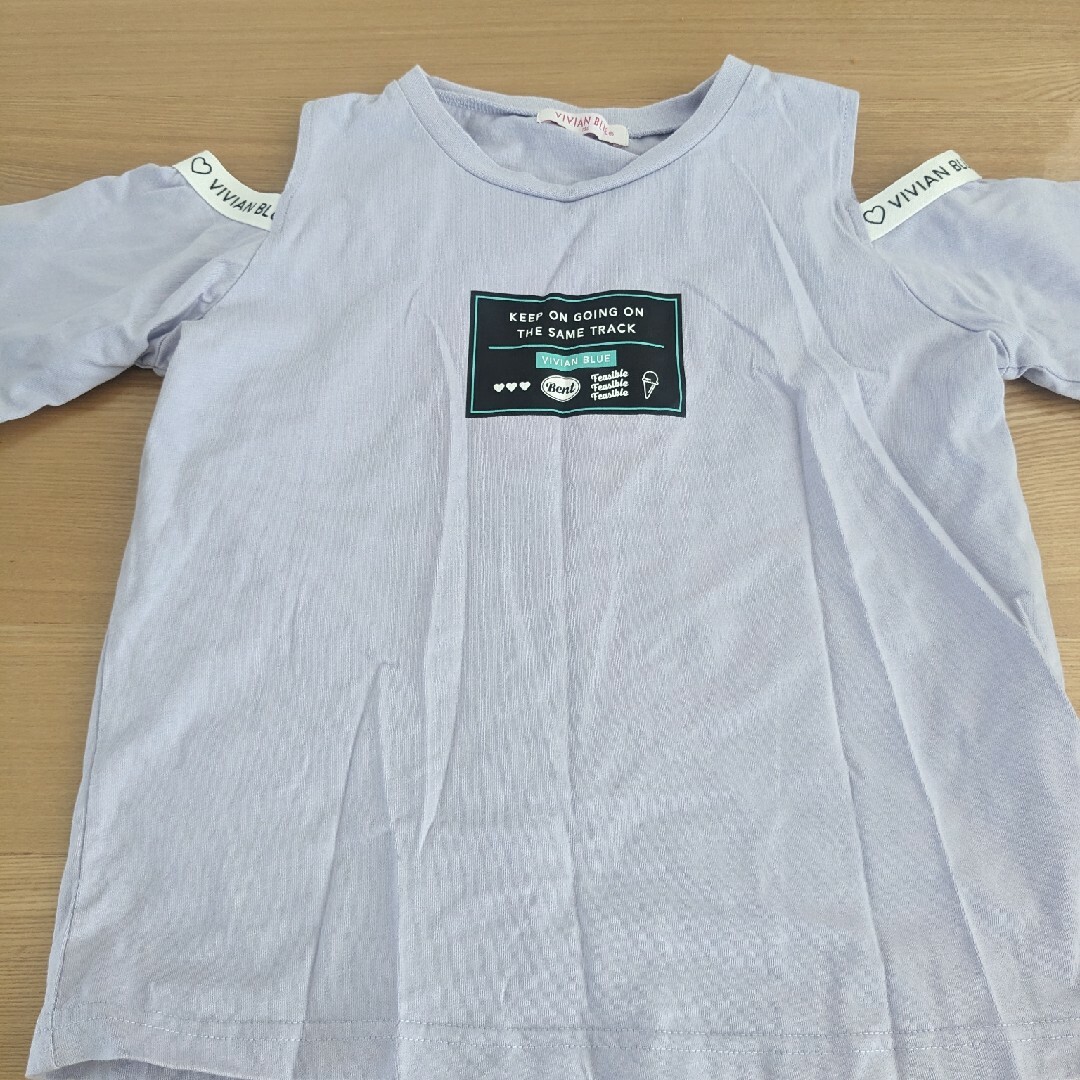 キッズ　半袖　130 キッズ/ベビー/マタニティのキッズ服女の子用(90cm~)(Tシャツ/カットソー)の商品写真