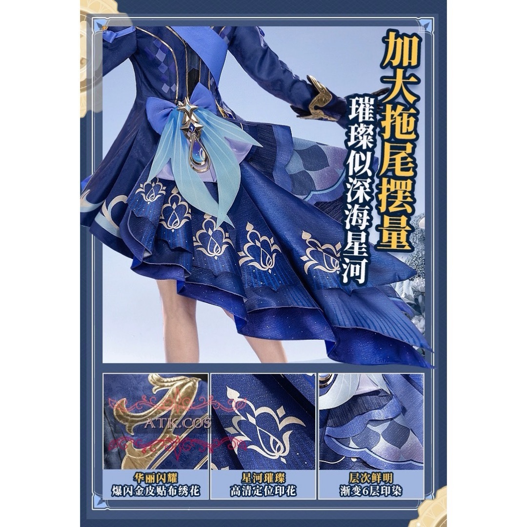 コスプレ 原神 フリーナ 猫屋 喵屋小铺 白 黒 衣装 豪華 高品質 コスプレ 原神 フリーナ 猫屋 喵屋小铺 白 黒 衣装 豪華 高品質